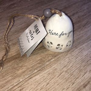 Lori Siebert Ceramic Bell  “Here for you”